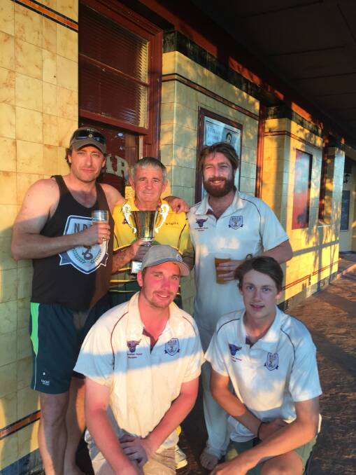 WINNERS ARE GRINNERS: The Bogan Brown Snakes win the Steve Smith Cup for the seventh year running. Photo: CONTRIBUTED.