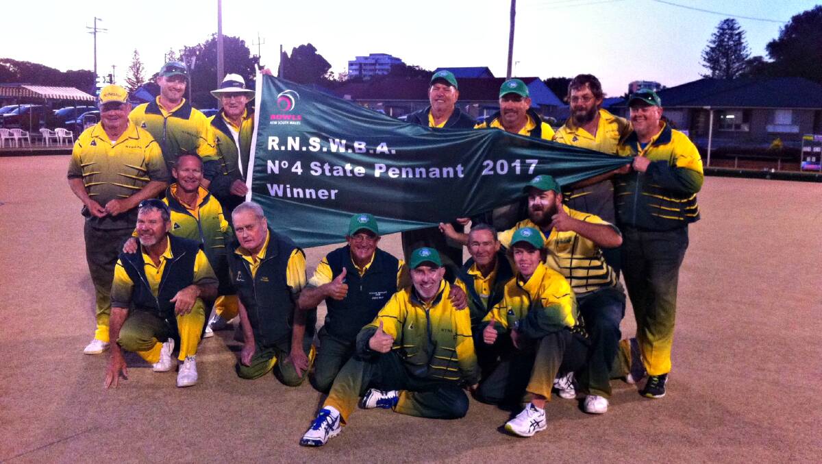 WINNERS ARE GRINNERS: The Grade Four State Champions from Nyngan, the Bowling Club's biggest achievement. Photo: CONTRIBUTED. 