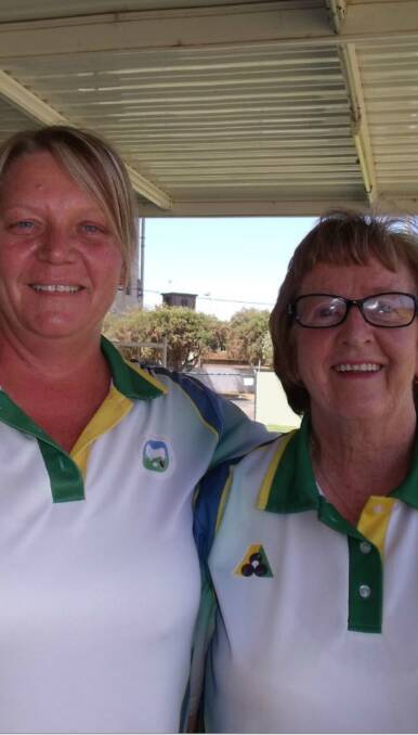 HAPPY FINALISTS: Winner 2016 Consistency Dianne Wynne and second Joy Deebank played each other on Saturday. Photo: CONTRIBUTED.