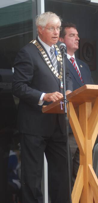 Mayor Ray Donald.