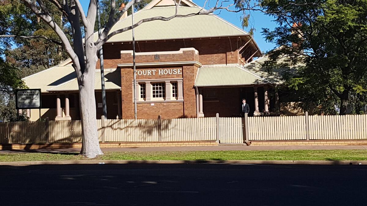 The Nyngan courthouse where the Warren man is expected to be mentioned next month for the charges. According to police, he is currently granted bail. 