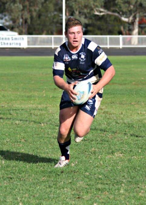 MAKING AN IMPACT: Captain Craig Ticehurst was awarded points this week for his hard work against Walgett. Photo: FILE.