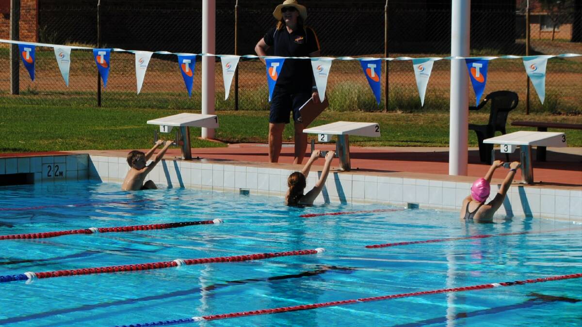 The Bogan Shire Small Schools Swimming Carnival was on Friday with students from Hermidale Public School, Girilambone Public School and Marra Creek Public School travelling into town for a fun day at the pool.