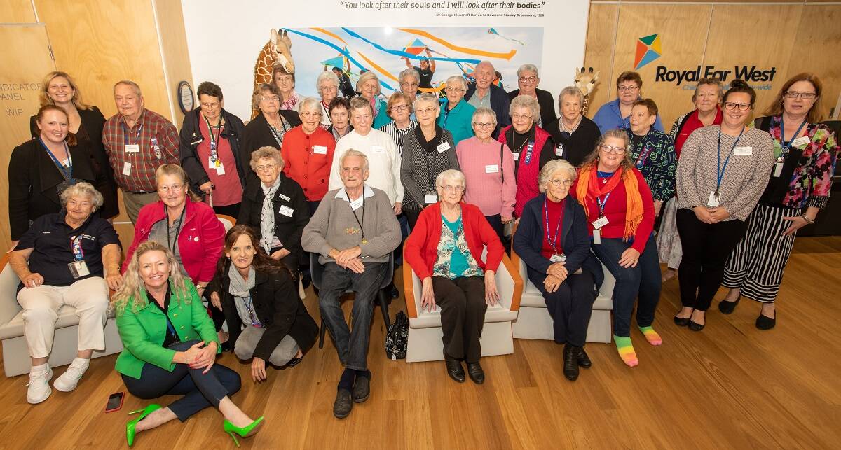 Members of the Royal Far West in the region met in Manly earlier this month. Photo: CONTRIBUTED