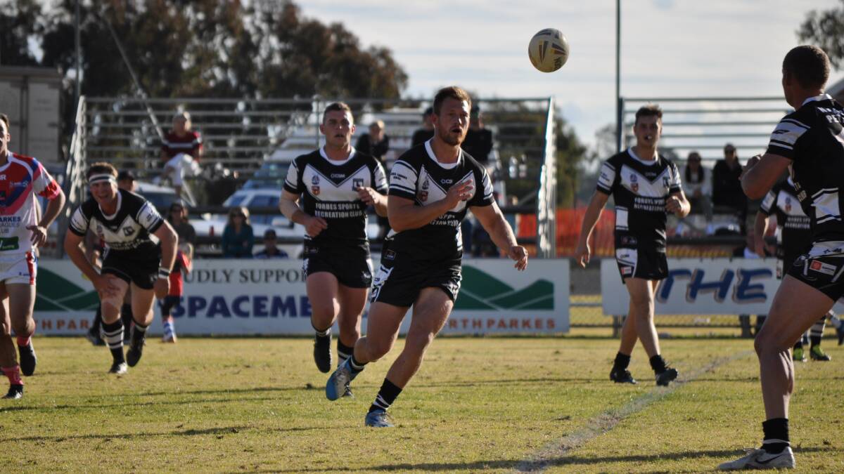 BACK HOME: Forbes junior Mitch Davis is enjoying his time back at his hometown club and is adamant his side won't underestimate the winless Dubbo Westside in this weekend's clash. Photo: NICK MCGRATH