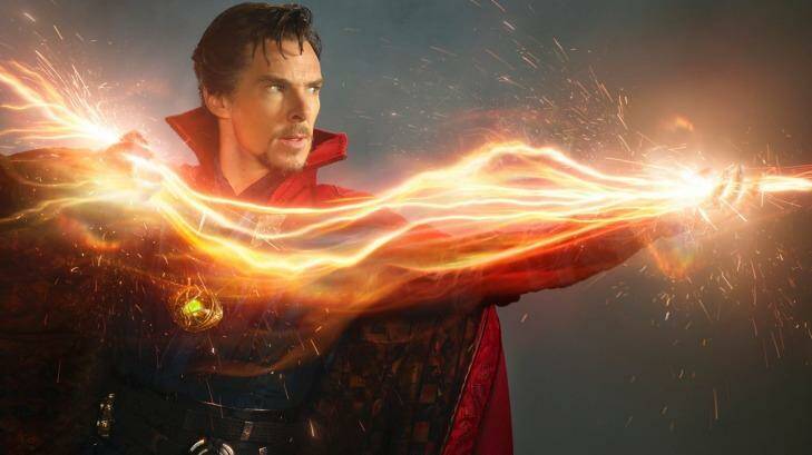 Benedict Cumberbatch stars as Doctor Stephen Strange in Marvel's Doctor Strange. Photo: Disney/Marvel