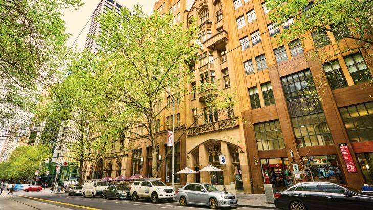 A shop at 405 Collins Street, Aldersgate House, sold for $4.64 million to a Chinese investor.  Photo: supplied