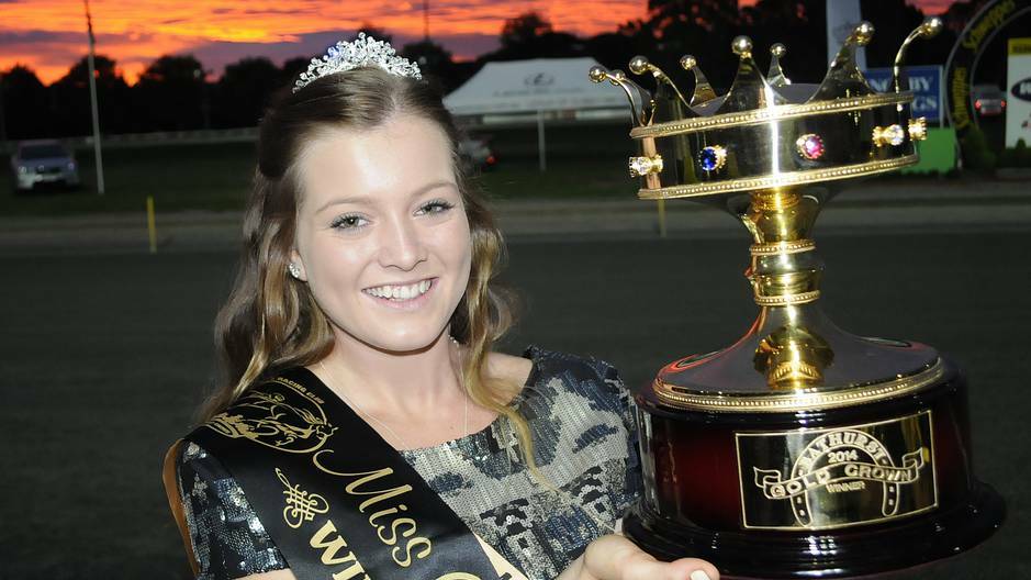 BATHURST: Monique Ryan, who has been part of the harness racing scene in Bathurst since she was a little girl, was crowned Miss Gold Crown 2014 on Saturday night.