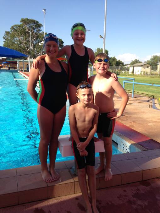 o Congratulations to the Girilambone relay team which is heading to Sydney for the big swim.