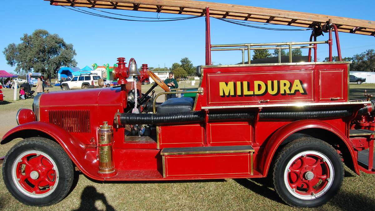 This vintage Dodge Brothers Fire Engine was from Mildura.