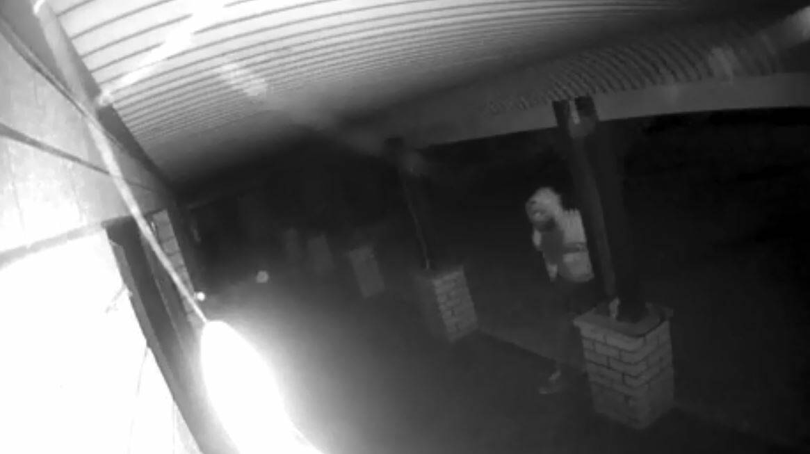 CCTV: Police say the person in this video might be able to help with their investigation. Image: NSW POLICE