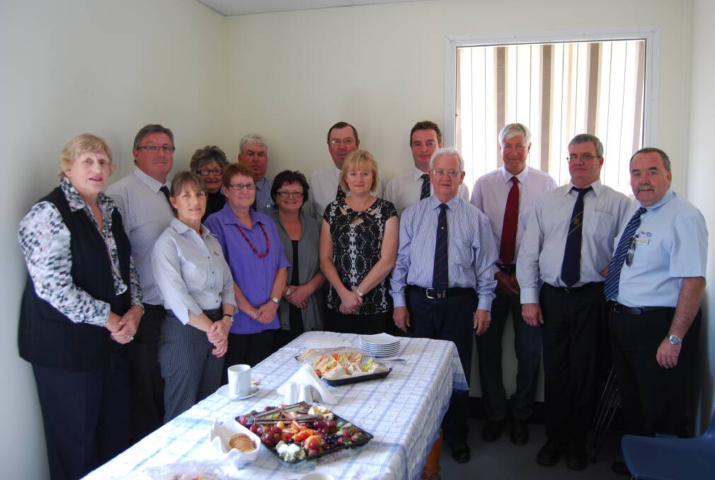 Bogan Shire Council’s councillors, recently elected for another four years, with senior staff. Councillor Ray Donald has been re-elected mayor of the shire for the 16th year. Absent is Cr Jim Hampstead who was re-elected deputy mayor.