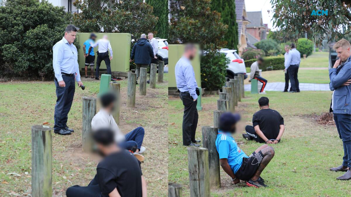 Police arrest three men over alleged darknet drug supply in western Sydney. Picture supplied