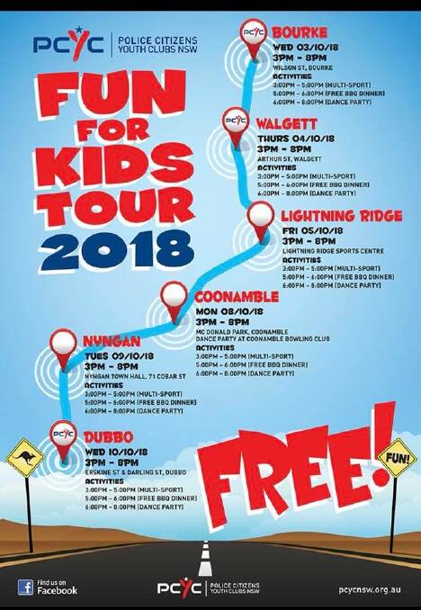 School Holiday: On Tuesday, October 9 come and check out what awesome activities PCYC have organised for Nyngan in school holidays!