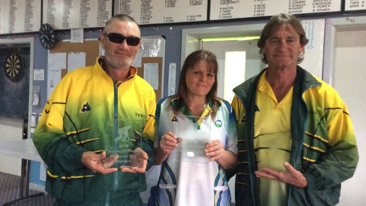 President's Day: L - R Wayne Kearns, Rose and Rodney Ryan. A lovely day was had by all and I am sure Gunnedah had a great weekend.