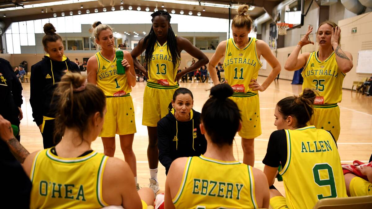 The Opals have played two matches behind closed doors against China this week. Picture: Getty
