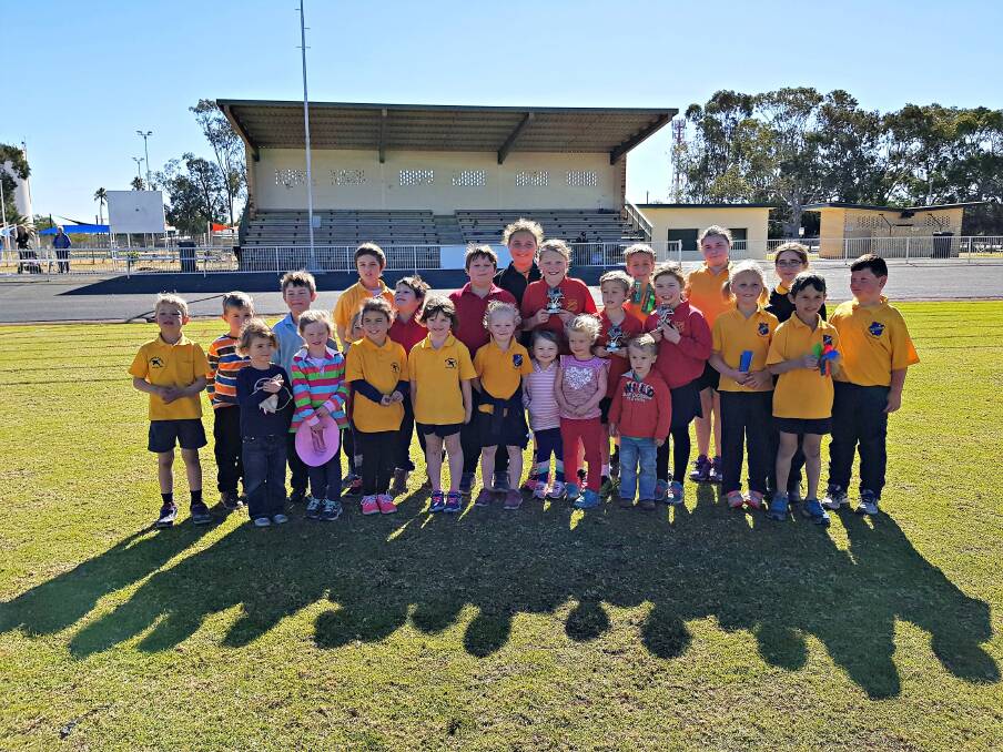 SMALL SCHOOLS: The students from Girilambone, Hermidale and Marra Creek Public Schools at their carnival last month. Photo: CONTRIBUTED.