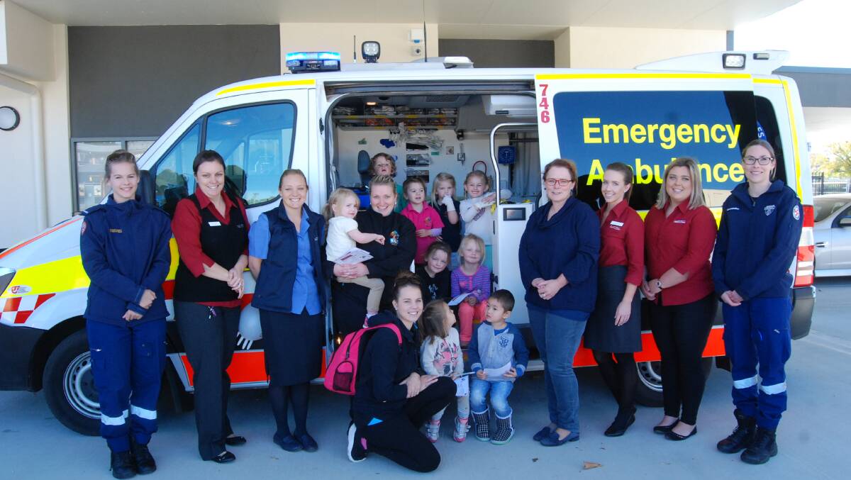 Students from the Joeys room at the ELC visited the Medical Centre on Thursday to see what happened there.