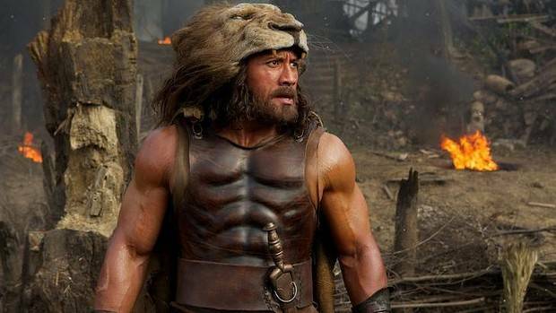 YOU ROCK, MAN: Dwayne Johnson, pictured here in the film Hercules, appeared in a social media video to thank Queensland for hosting filming for NBC series Young Rock. 