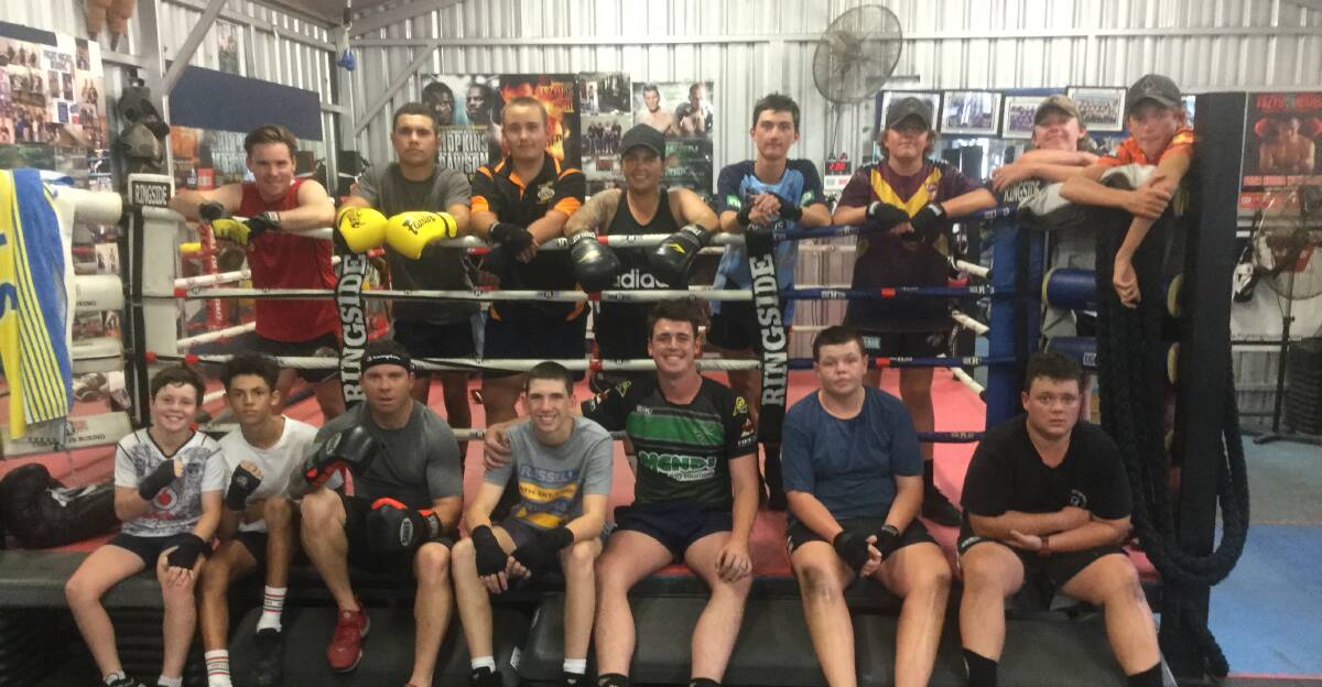 KNUCKLE UP: Fourteen competitiors from the Shed Boxing Club will be entering the ring at the Bathurst Fight Night. Photo: CONTRIBUTED