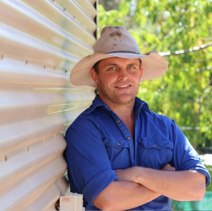 RURAL LEADER: Nyngan's James Cleaver has been selected as one of eight in the Royal Agricultural Society of NSW 2019 Rural Achievers program. Photo: CONTRIBUTED
