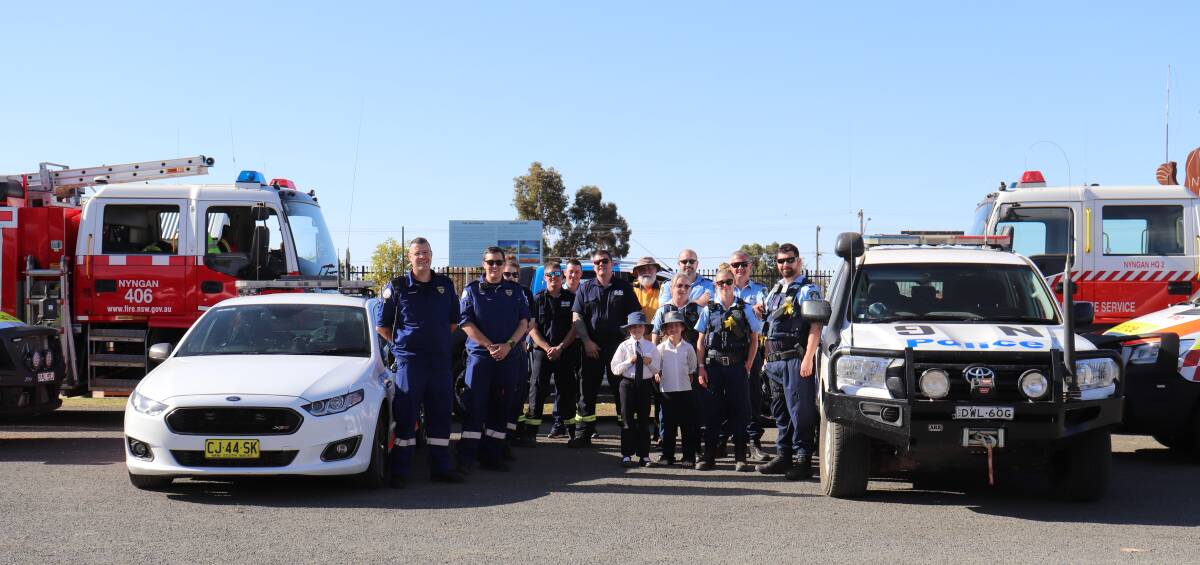 Nyngan's emergency services were also on hand to discuss the benefits of a career supporting communities. 