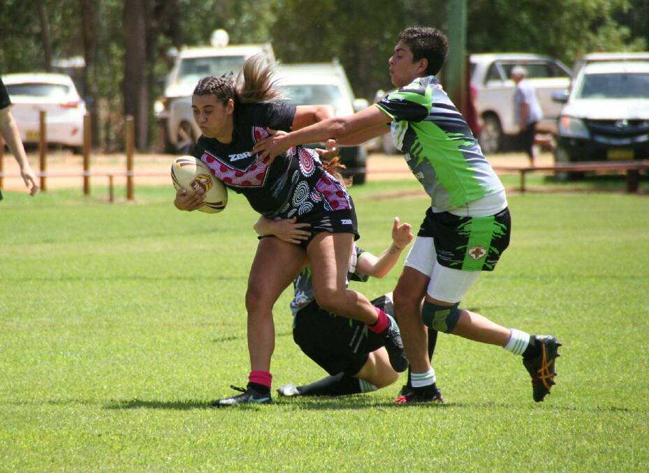 OPPRTUBITY: Second rower Kayla Hasson-Williams says Western Women's Rugby League has opened a number of pathways for women out west. Photo: CONTRIBUTED