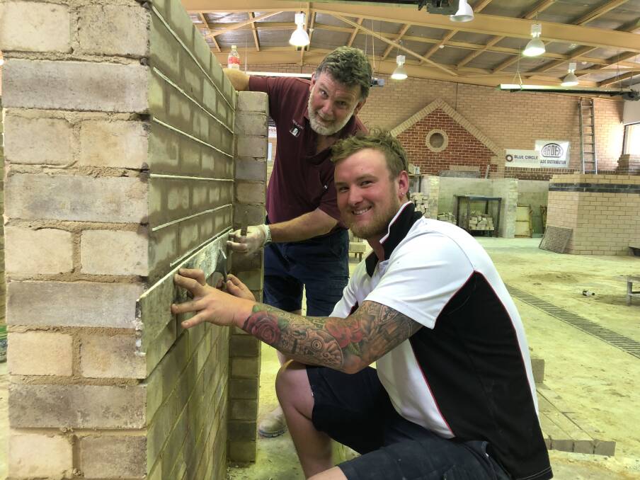 Bricklaying is just one course that can be completed at TAFE NSW.