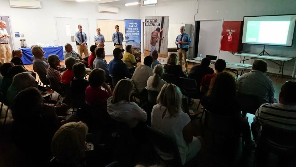 RURAL CRIME: The NSW NSW Police and NSW Farmers Association have hosted its combined Rural Crime Forums. Photo: RURAL CRIME NSW POLICE FACEBOOK