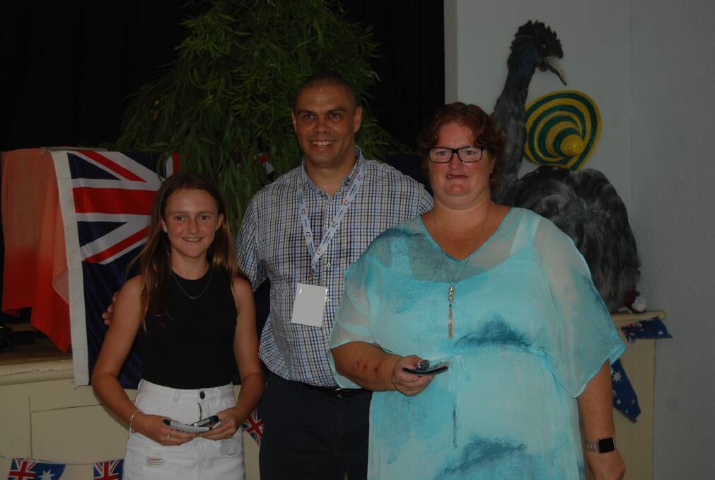 WINNERS ARE GRINNERS: Amy Motley and Maryanne Bourke were the winners of the lucky door prize. Photo: ZAARKACHA MARLAN