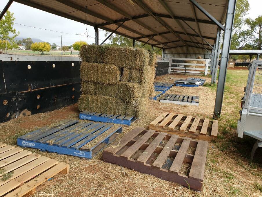 Rural Crime Investigators on the hunt for bales of hay that had been donated to the Tenterfield Lions Club to be distributed to bushfire victims from the recent Wallangarra bushfire. Photo: NSW POLICE 