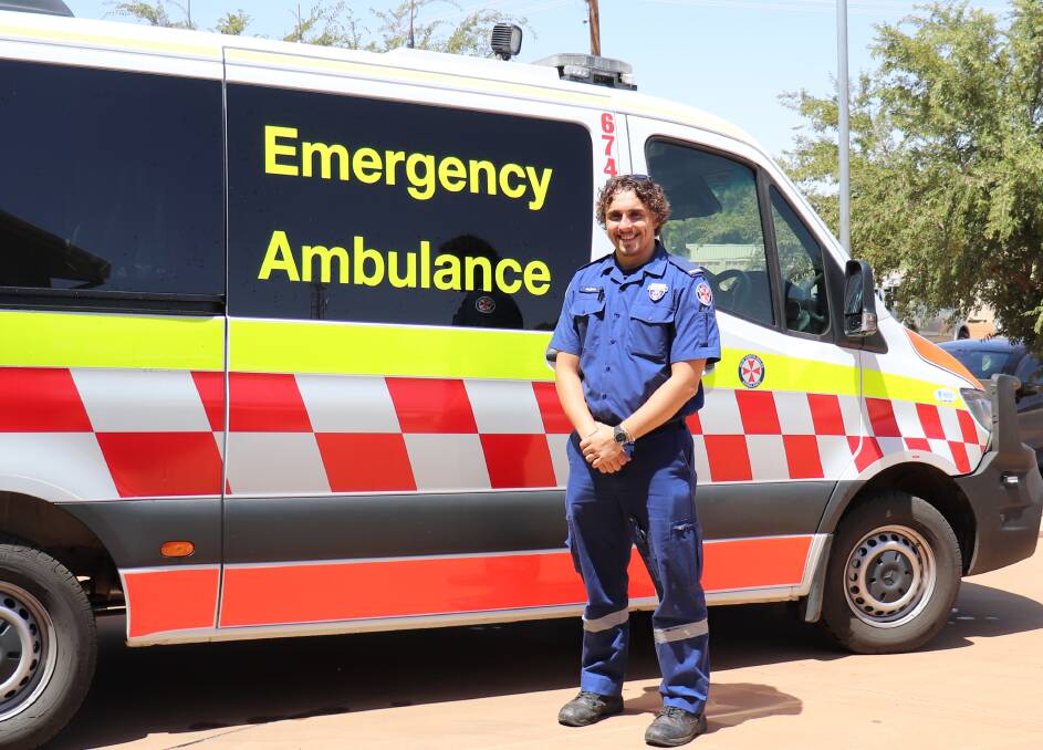 WELCOME: Nyngan has a new NSW Ambulance paramedic in town, meet Adam Abboud. Photo: ZAARKACHA MARLAN