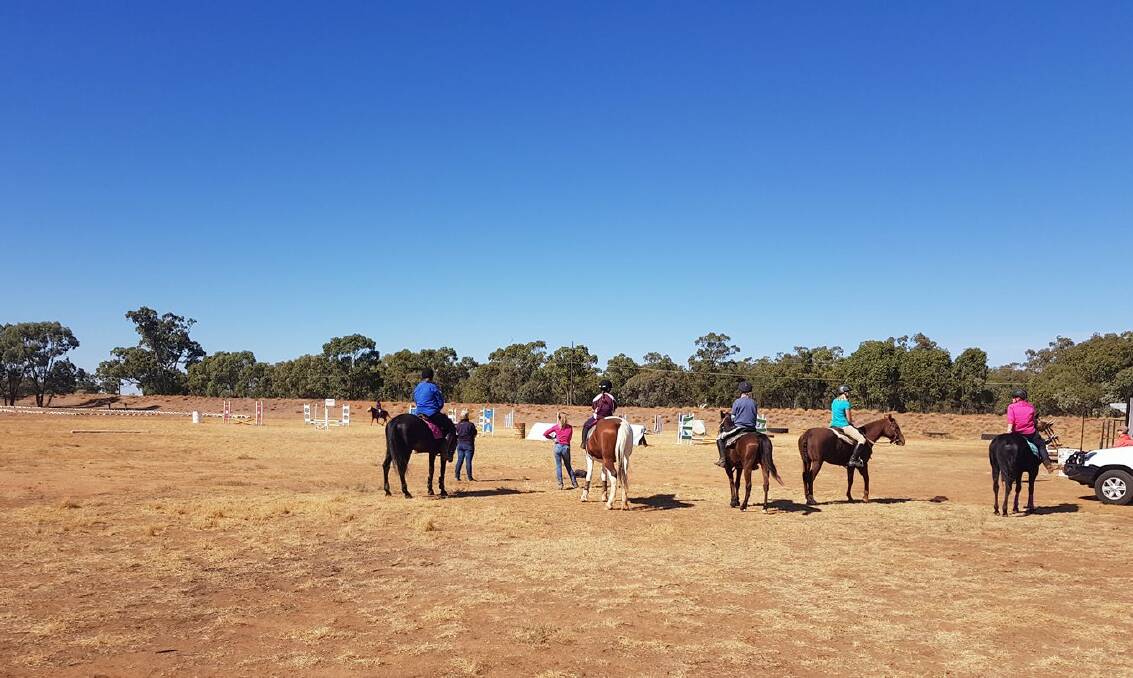OPEN FOR ALL: Next weekend the Mid West Equestrian Club Inc. will be hosting an open club day with dressage and show jumping competitions. Photo: CONTRIBUTED