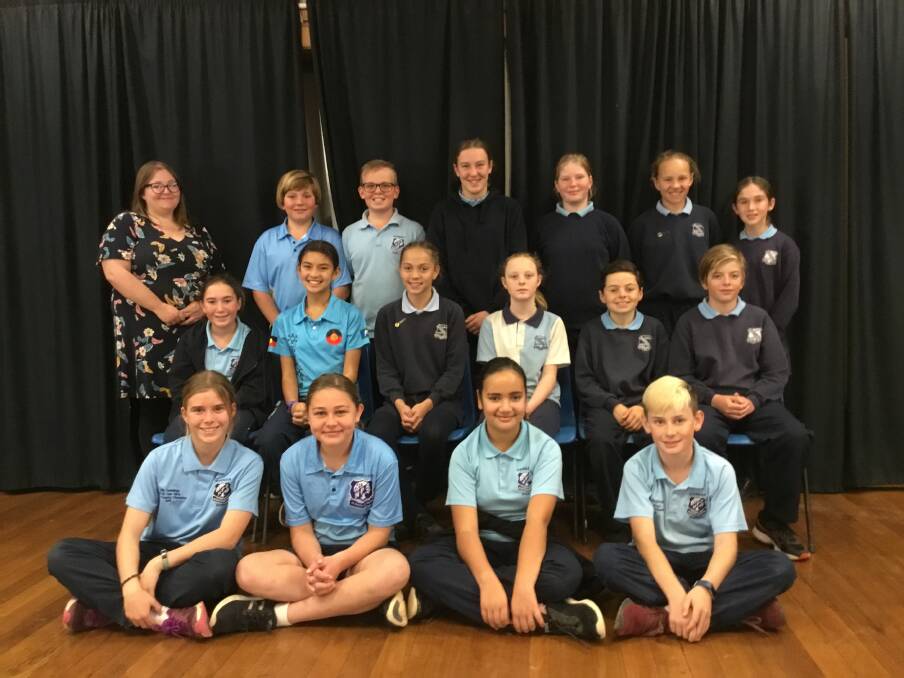 DEBATE: Nyngan Public School students have taken on Narromine in the Kerry Parkes Debating Challenge. Photo: CONTRIBUTED