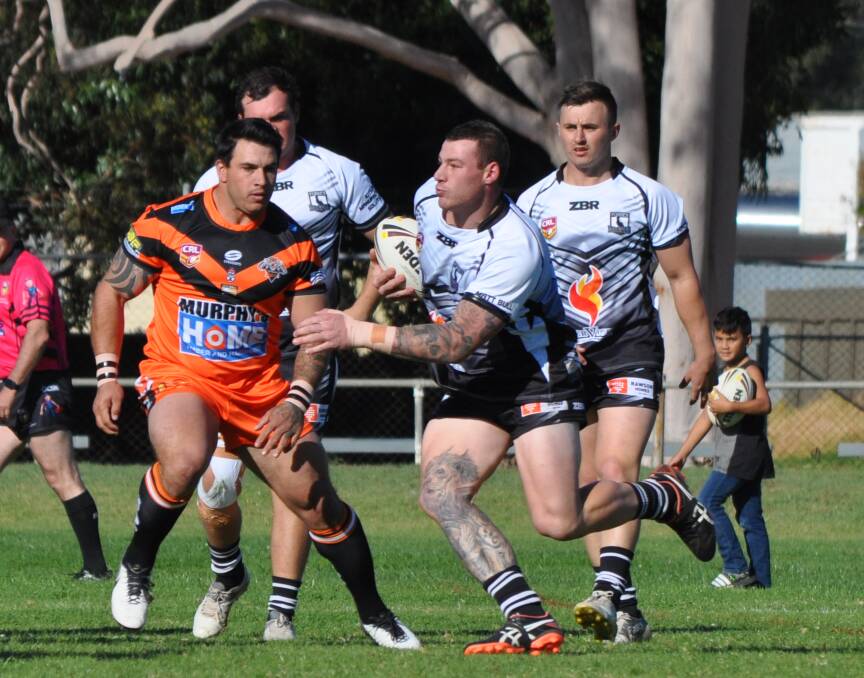 Minor premiers Nyngan Tigers will meet the Forbes Magpies at Larkin Oval on Sunday Photo: NICK McGRATH