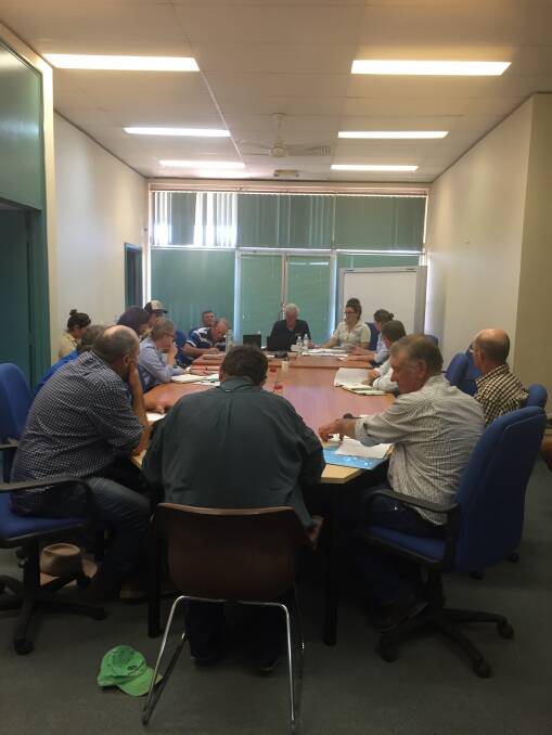 The meeting between Western Local Land Services and stakeholders in Cobar. Photo: Supplied.