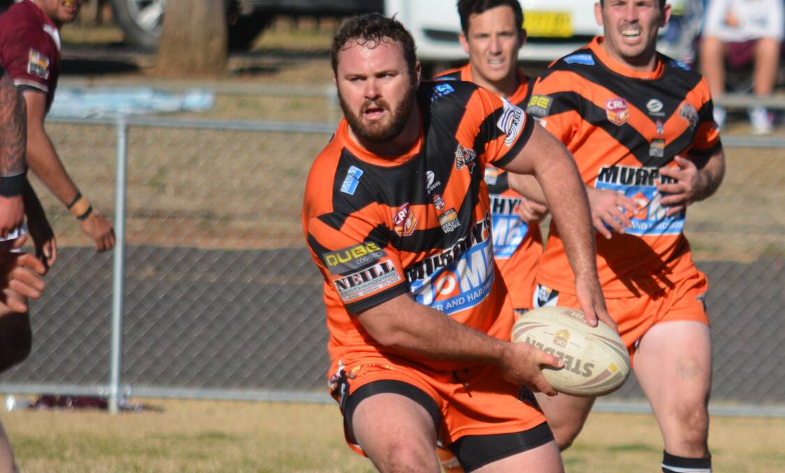 THE FIRST: Jacob Neill became the first Nyngan Tiger to win the player of the year award. Photo: NICK GUTHRIE