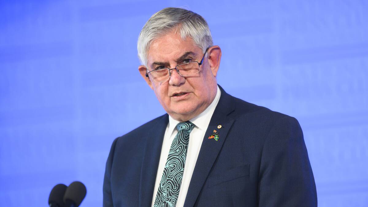 Indigenous Australians Minister Ken Wyatt at the National Press Club on July 10. Picture: AAP