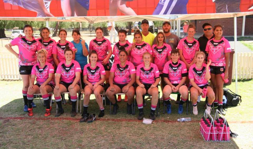Understaffed: The Goannas Open side went into the match without players, and had to draw on the club's 18s roster to prevail. Photo: Supplied.