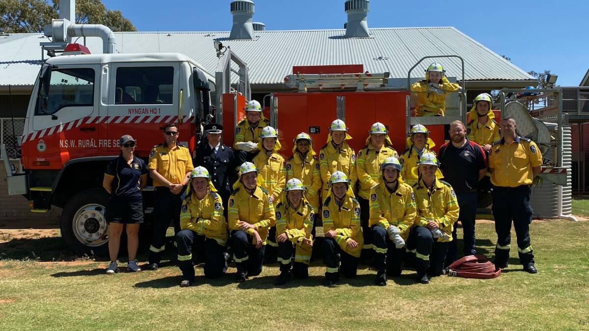 High school students become latest crop of fire-fighting cadets