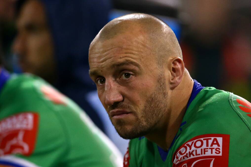 Playing Josh Hodgson as a loose forward could be just what the Canberra Raiders need. Photo: Matt Blyth/Getty Images