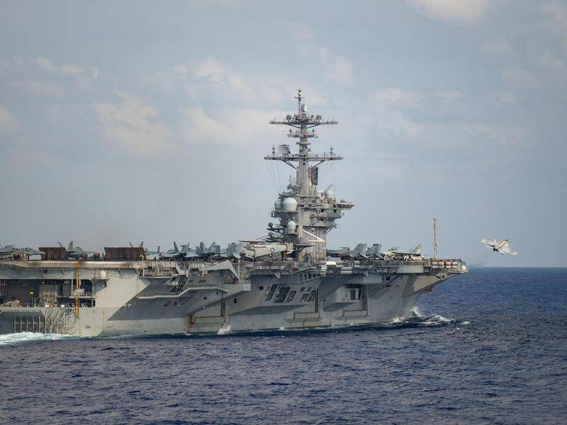 A US navy aircraft carrier captain wants to take the USS Theodore Roosevelt out of duty.