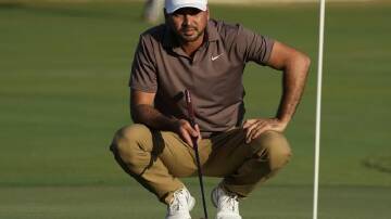 Jason Day is tied fourth going into the last round of the Hero World Challenge in the Bahamas. (AP PHOTO)