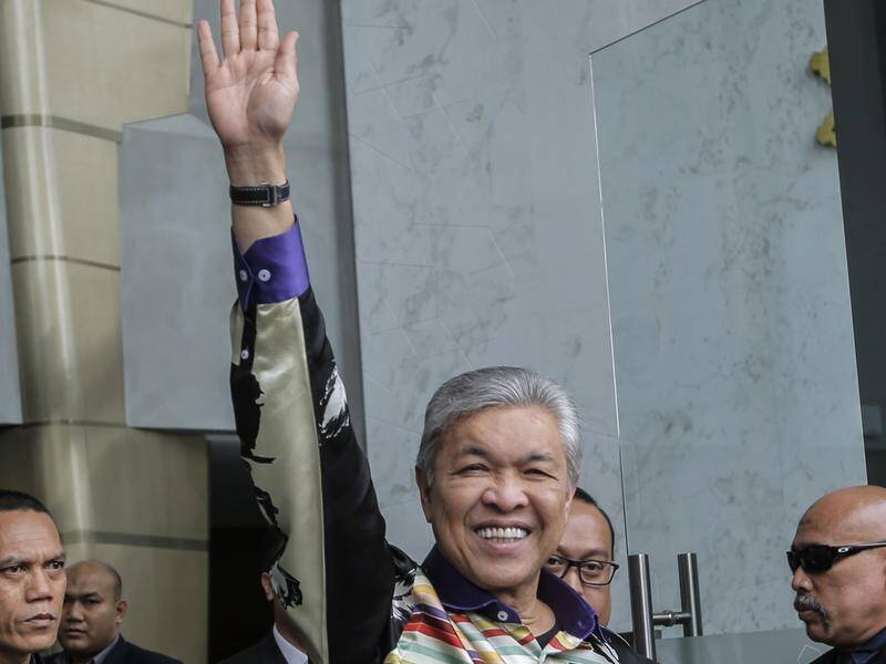 Former Malaysian Deputy Prime Minister Zahid Hamidi faces court on corruption charges.