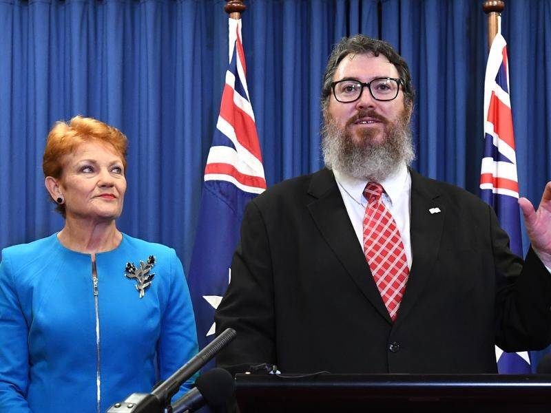 Former LNP MP George Christensen is running for a Senate seat with Pauline Hanson's One Nation.