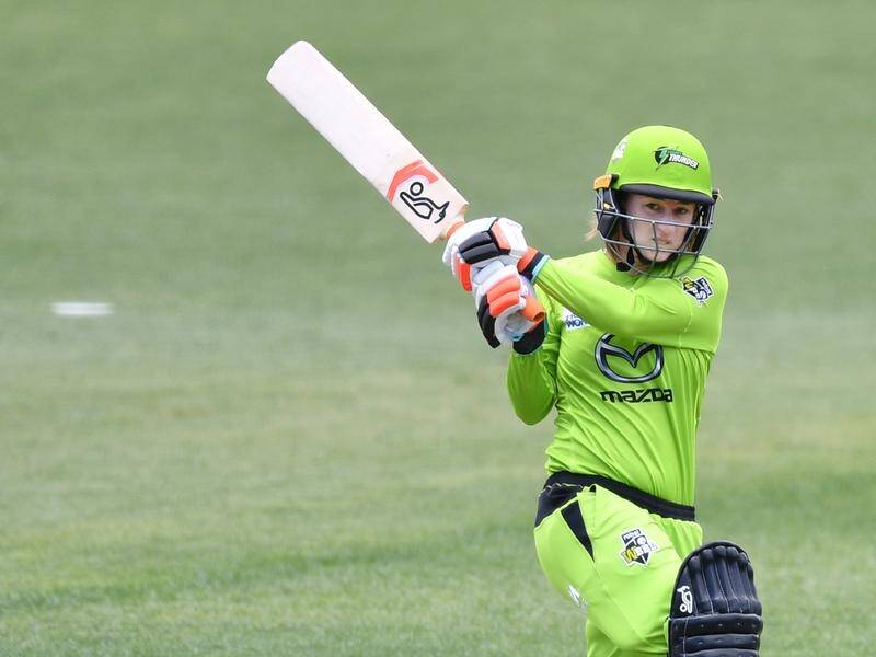 Rachael Haynes put on 108 with Heather Knight in the Thunder's 24-run win over Perth in the WBBL.