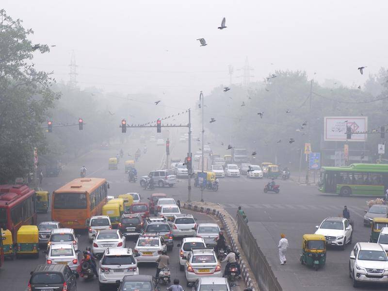New Delhi has been declared the world's most polluted capital city for the second straight year.