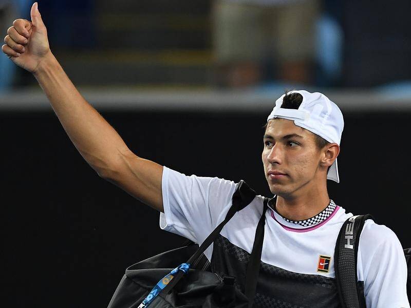 Alexei Popyrin was the last Australian male player to be knocked out of the Australian Open.