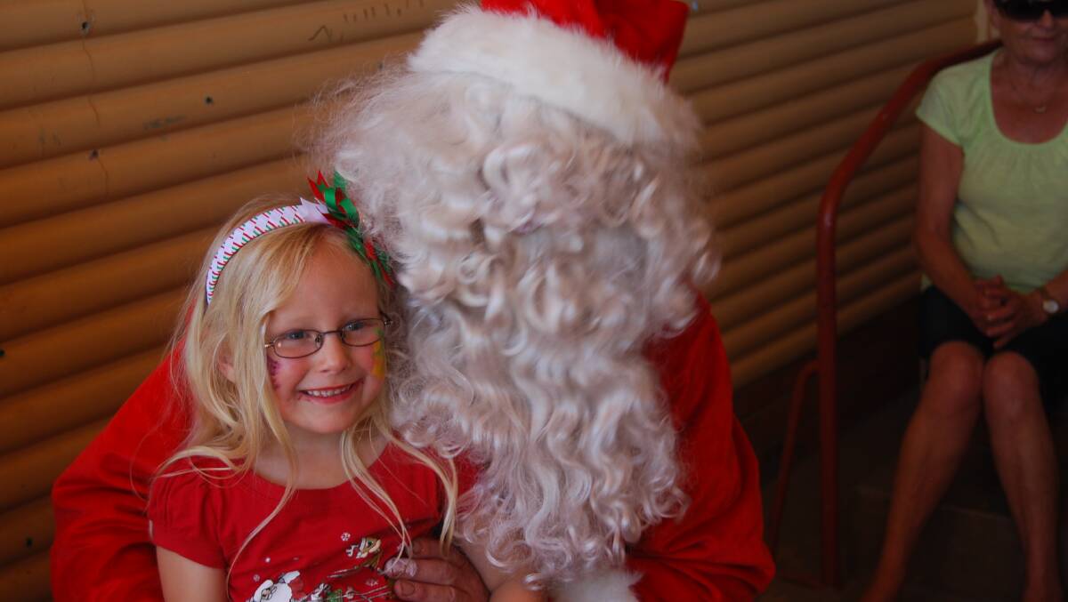 o Chelsey Fitzalan with Santa
