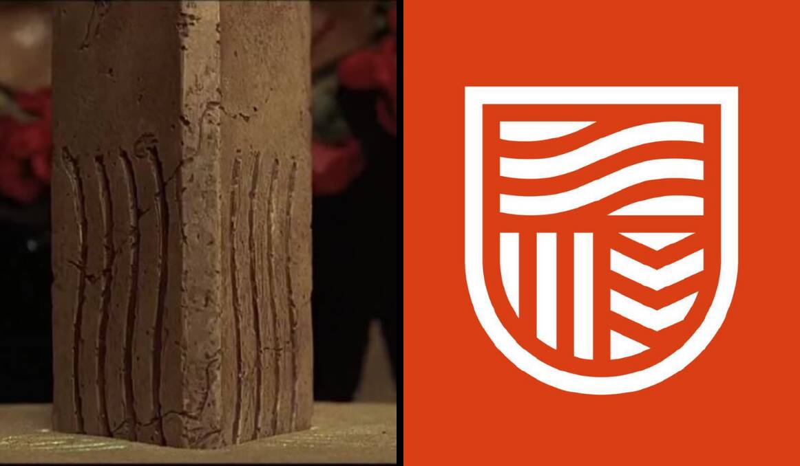 LOOK FAMILIAR?: A number of people say Charles Sturt University's new logo (on right) looks very similar to the stones used in the science fiction movie Fifth Element (on left).